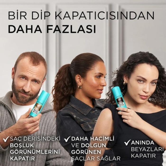 Loréal Paris Magic Retouch Beyaz Dipleri Kapatici Sprey - Kahverengi