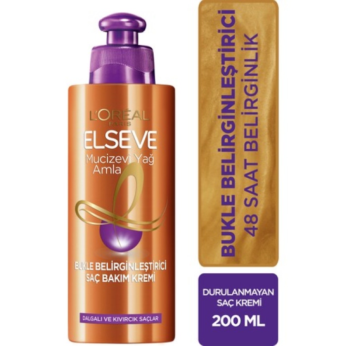 Elseve Sac Bakim Kremi 200Ml Bukle Belırleyıcı