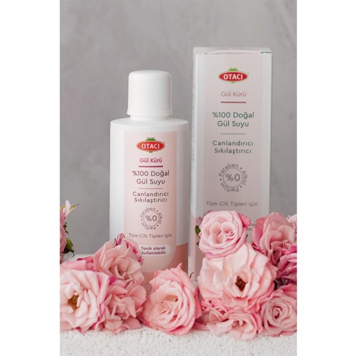 Otacı Gül Kürü %100 Doğal Gül Suyu 150 Ml