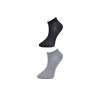 TOPTANBULURUM Siyah ve Gri Kadın Bilek Çorap 6 çift