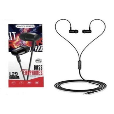 TOPTANBULURUM L29 Platoon Bass Earphones Kulaklık Siyah