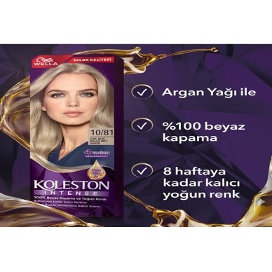 TOPTANBULURUM Koleston Intense Saç Boyası 10/81 Çok Açık Küllü İnci Sarısı - Salon Kalitesi