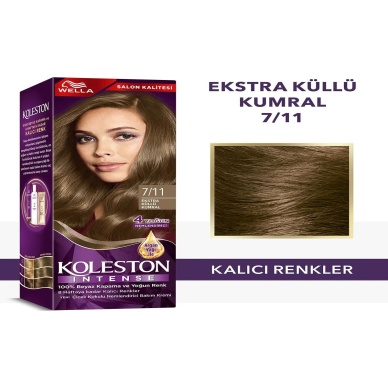 TOPTANBULURUM Koleston Intense Saç Boyası 7/11 Ekstra Küllü Kumral - Salon Kalitesi