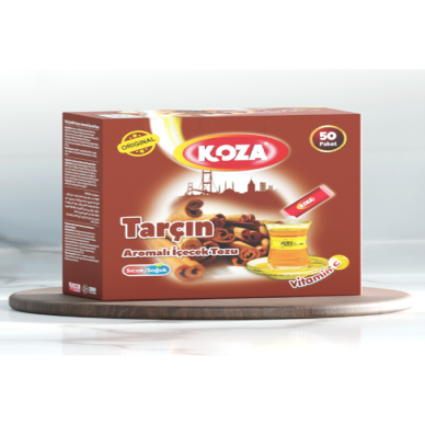 Koza Tek İçimlik Tarçın Aromalı Toz İçecek 50li