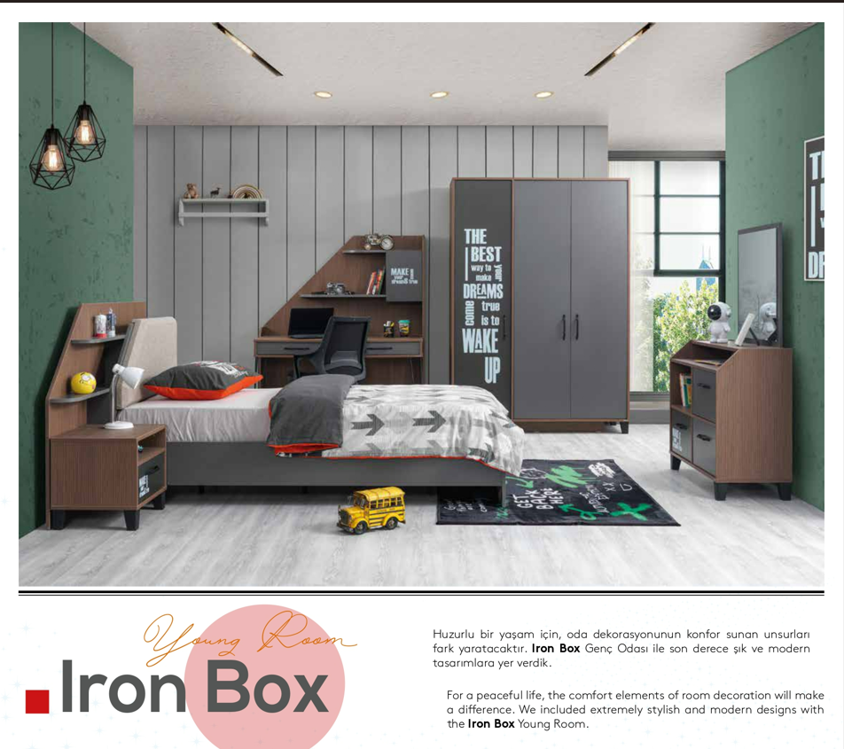 IRON BOX Genç & Çocuk Odası Takımı