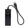 Platoon PL-5717 4 Port Usb 3.0 Çoklayıcı Hub Anahtarlı Işıklı