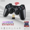 6IN1 2.4G WiFii Kablosuz Android TV / PC Uyumlu Titreşimli USB Joystick Oyun Kolu Gamepad PL-2860