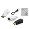 Concord C-844 HDMI to VGA +Ses FullHD Dönüştürücü Çevirici Aparat Adaptör