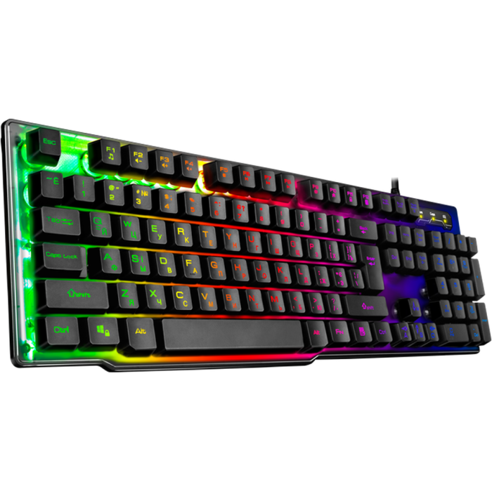 Platoon PL-476M Metal Gövde Mekanik Hisli RGB Işıklı Oyuncu Gaming Klavye