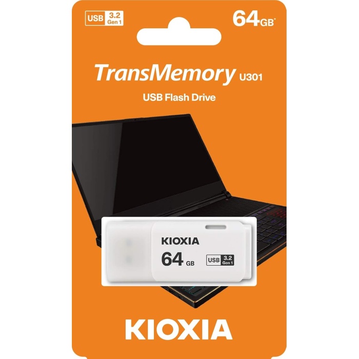 Kioxia U301 64GB USB 3.2 TransMemory High Speed USB Flash Bellek