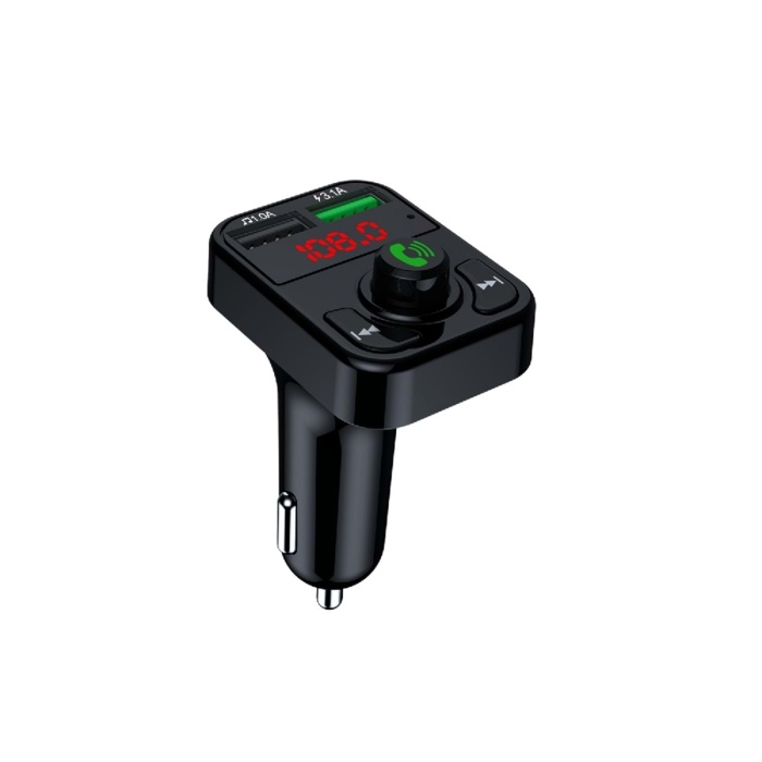 Concord C-606 Bluetooth Görüşme ve Müzik Fm Transmitter 3.1A Çift USB Şarj