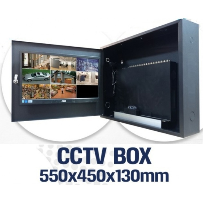 Network BOX NVR DVR Monitör Pano Metal Kabinet 450x350x100