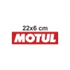 Motul Oto Sticker, 22*6 Cm