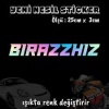 birazhızz Hologram Oto Sticker