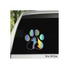 Kedi Köpek Pati Hologram Oto Sticker