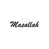 Maşallah Yazısı Oto Sticker Siyah 30*6 Cm