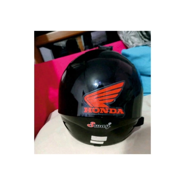 Honda İçin Uyumlu Aksesuar Oto Motorsiklet Kask Sticker Set Kırmızı