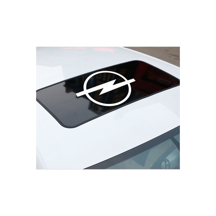 Opel Sunroof Sticker Siyah