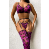 For Dreams 8400 Seksi Leopar Desenli Fantezi Takım