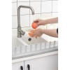 BUFFER® Vantuzlu Kauçuk Sıvı Su Sızdırmaz  Mutfak Banyo Duş Bariyeri Lavabo Kenar Tutucu Set