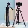 BUFFER® Telefon ve Fotoğraf Makinası Takılabilen Bluetooth Kumandalı 146 cm Tripod