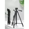 BUFFER® Telefon ve Fotoğraf Makinası Takılabilen Bluetooth Kumandalı 146 cm Tripod