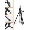 BUFFER® Telefon ve Fotoğraf Makinası Takılabilen Bluetooth Kumandalı 146 cm Tripod