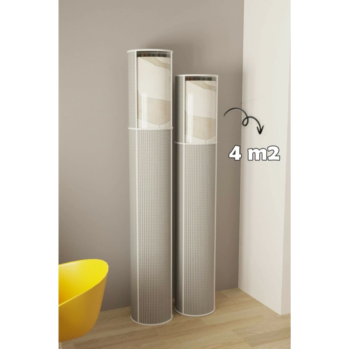 3 Lü Hava Geçiren Özellikli Pvc Pencereli Halı Kılıfı Hurcu (4 M2)