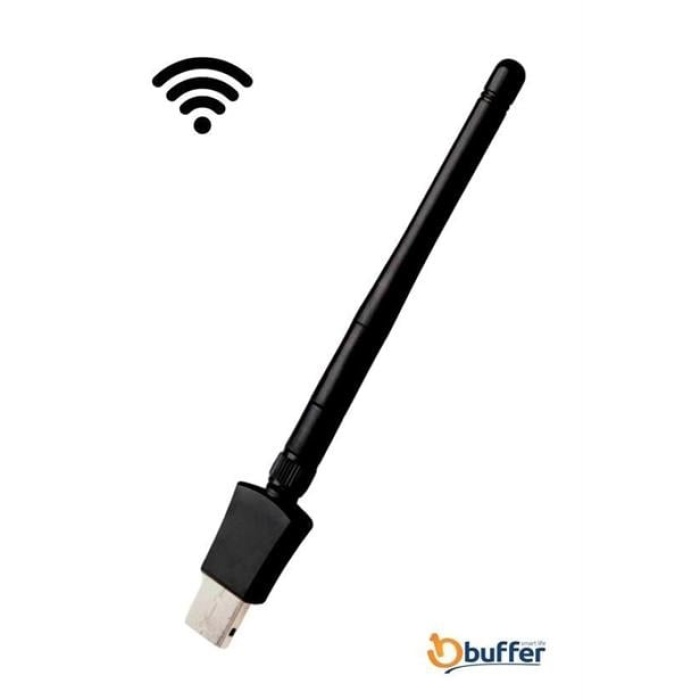 BUFFER® Mini Modem Nano Antenli Kablosuz 600 Mbps USB 20 Wifi Ağ Dağıtıcı Alıcı Wireless Adaptör