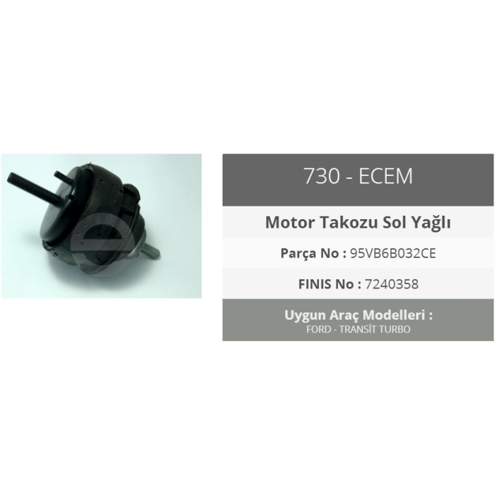 Motor Takoz Yeşil Sol Ford Transit Turbolu 1993-2001