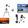 Tripod : Telefon Ve Kamera Tutucu Ayak + Telefon Tutucu - 105cm