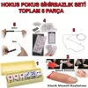 Hokus Pokus Sihirbazlık Seti İllüzyon Oyunları 5 Parçalık Set