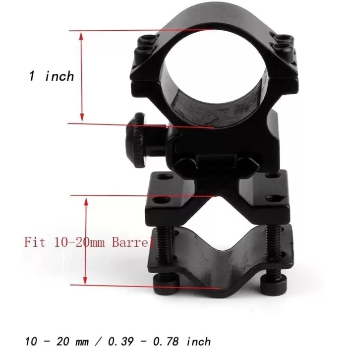 Evrensel  Montaj Adaptörü El Feneri Lazer Meşale  Nişan Dürbünü İçin