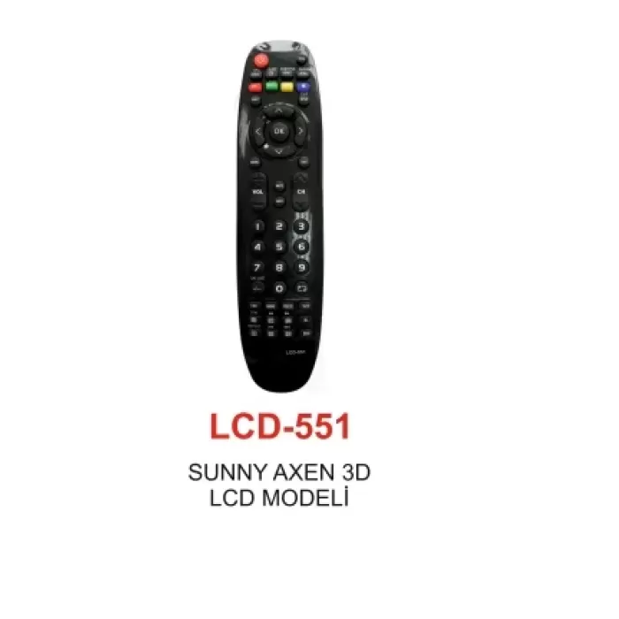 Sunny - Axen 3d Serisi Tv Kumandası Lcd 551