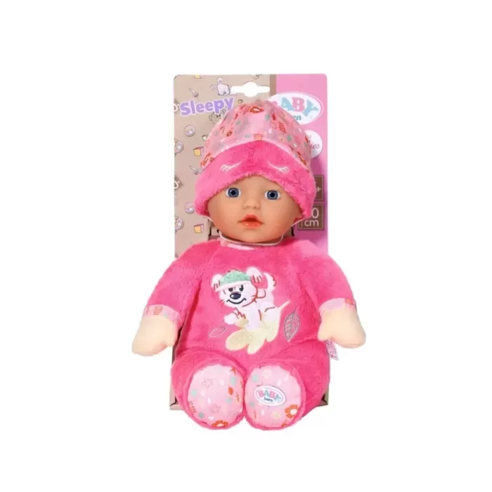 833674 Baby Born Uykucu Bebek - Pembe - 30cm