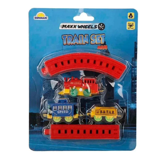 2559 Maxx Wheels Mini Tren Seti 11 Parça -sunman