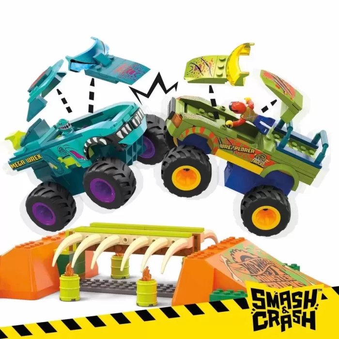 Hkf89 Mega Hot Wheels® Mega-wrex™ Dinozor Kemikli Aksiyon Sahası