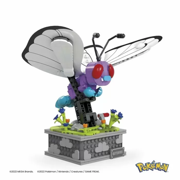 Hkt22 Mega™ Pokémon™ Motion Butterfree 582 Parça +12 Yaş