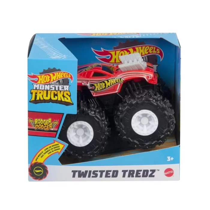 Gvk37 Hot Wheels Monster Trucks 1:43 Çek Bırak Arabalar