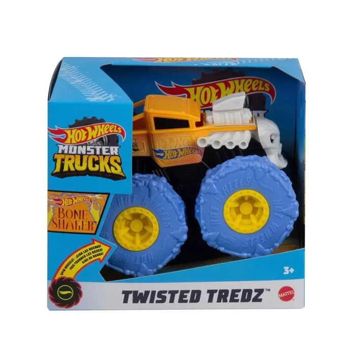 Gvk37 Hot Wheels Monster Trucks 1:43 Çek Bırak Arabalar