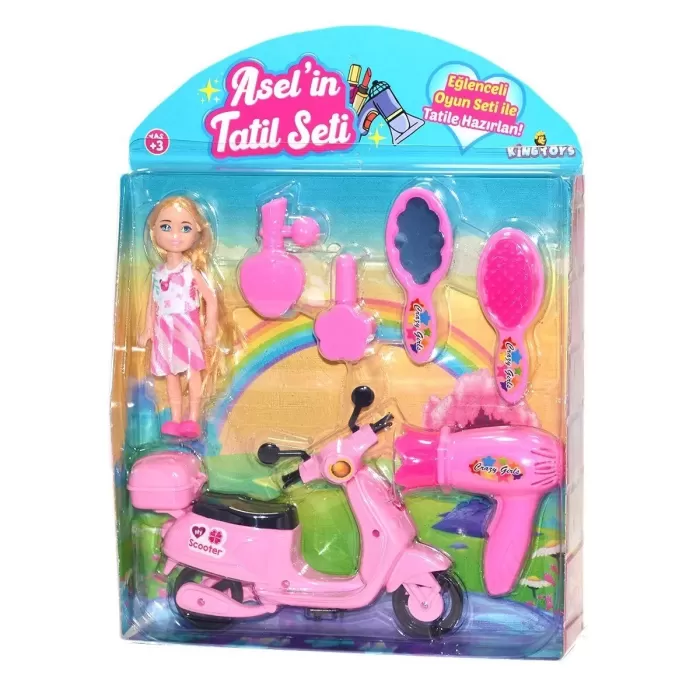 Asl-1030 King Toys, Aselin Tatil Seti Ve Scooterı