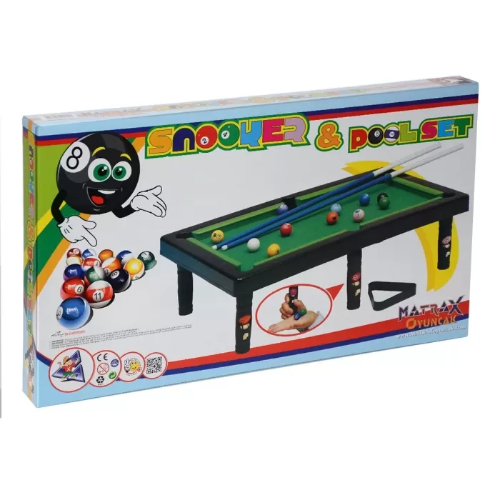 011 Snooker Poolset Bilardo Oyunu -akçiçek