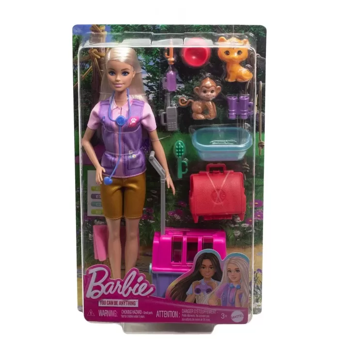 Hrg50 Barbie Veteriner Mini Oyun Seti