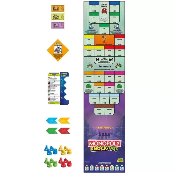 F8995 Monopoly Knockout