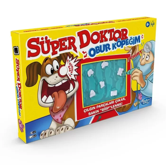 E9694 Hasbro Gaming - Süper Doktor Obur Köpeğim +6 Yaş