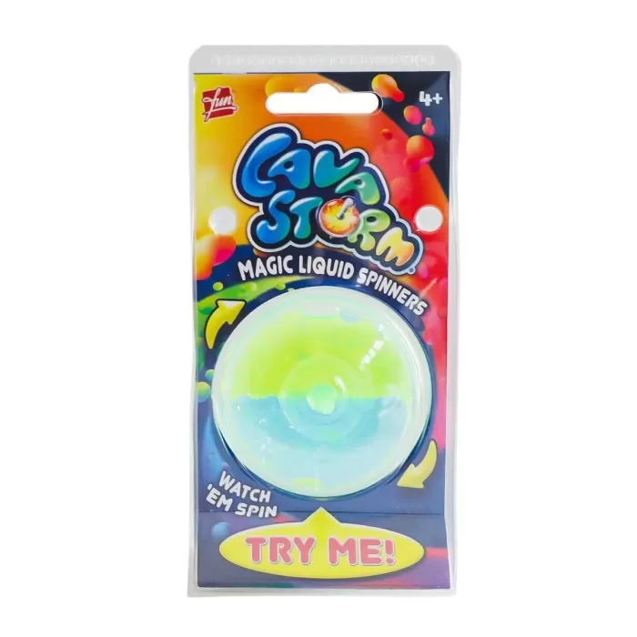 30610 Lava Storm Magic Liquid Spinners -başeltoys