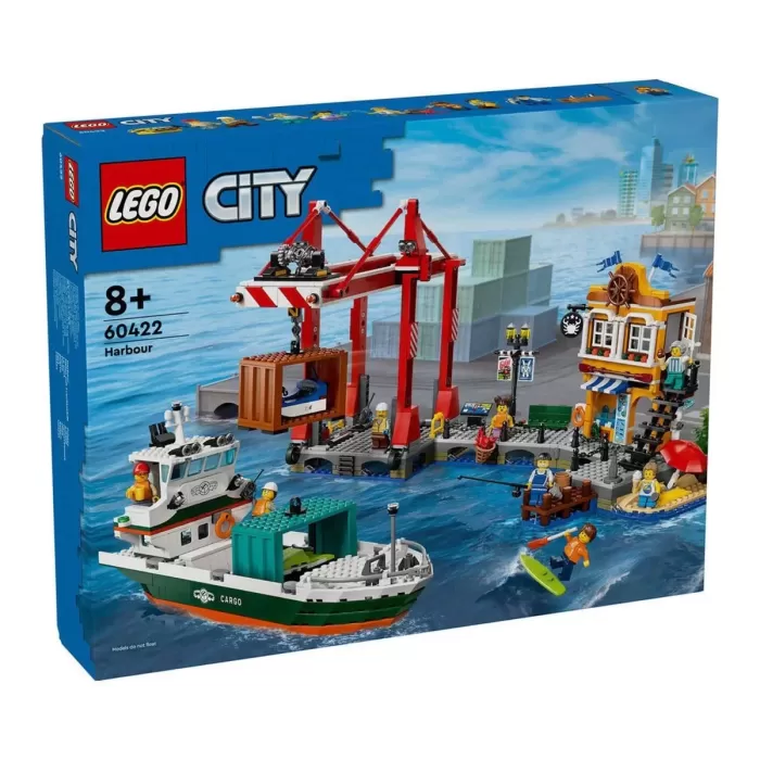 60422 Lego City Yük Gemisi Liman 1226 Parça +8 Yaş