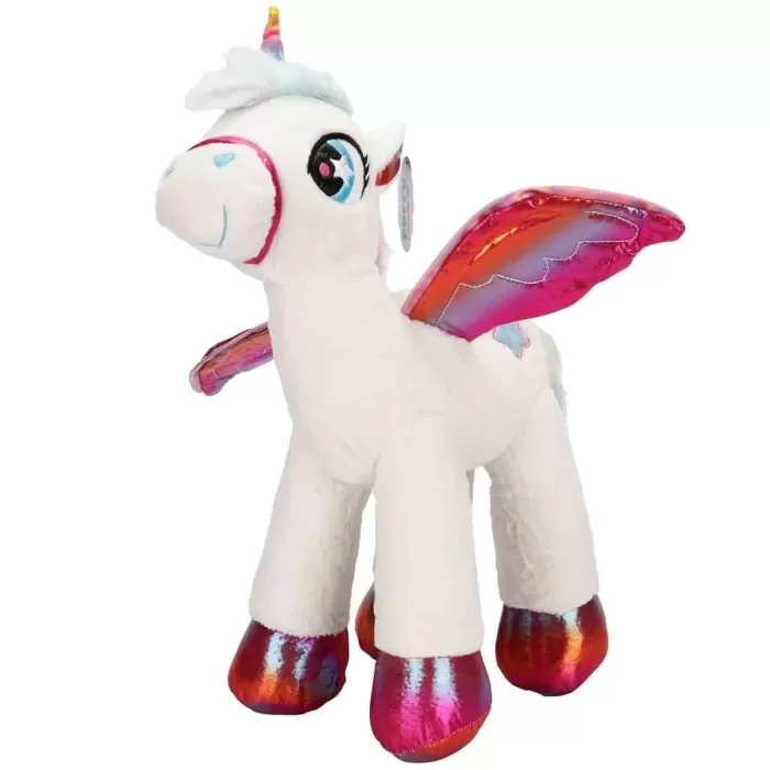 4742 Kanatlı Unicorn Peluş 42 Cm -sunman