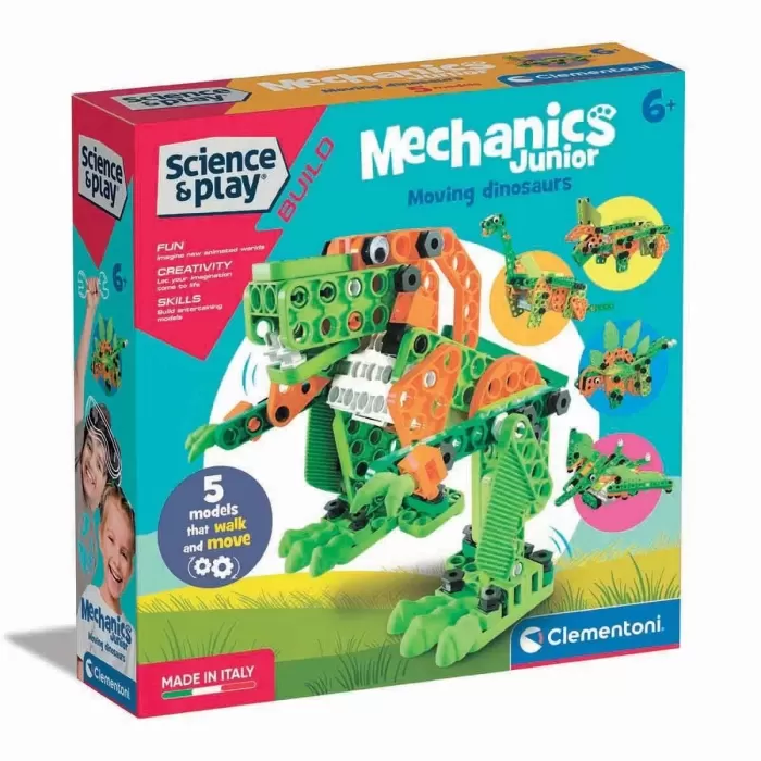 75061tr Mechanics Junior Hareketli Dinozorlar - Mekanik Laboratuvarı +6 Yaş