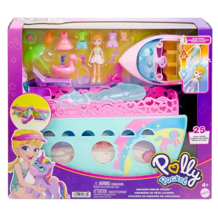 Hwp26 Polly Pocket Unicorn Bot Oyun Seti